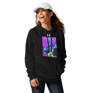 Cyberpink® x GlobalComix: First-Drop Edition Under Armour® hoodie - Image 6