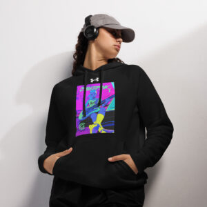 Cyberpink® x GlobalComix: First-Drop Edition Under Armour® hoodie - Image 7