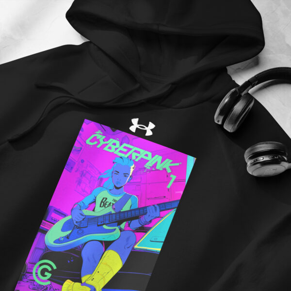 Cyberpink® x GlobalComix: First-Drop Edition Under Armour® hoodie