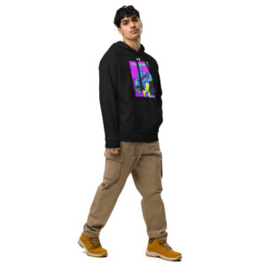 Cyberpink® x GlobalComix: First-Drop Edition Under Armour® hoodie - Image 12